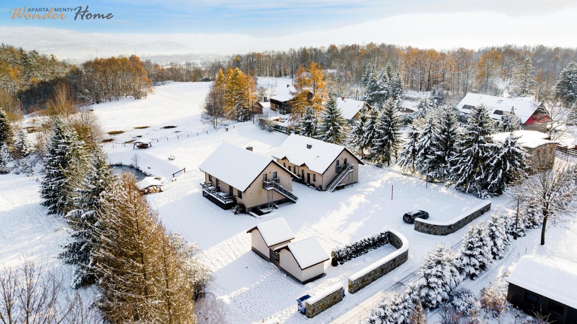 Apartamenty Czerwony Dworek - Duzy Teren Zielony, Plac Zabaw, Miejsce Na Grilla I Staw Z Mozliwoscia Wedkowania, Boisko Mysłakowice Exterior foto